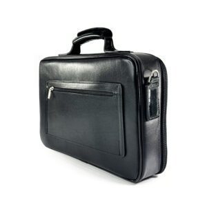Genuine Leather Tallit and Tefillin Bag, Fur Model