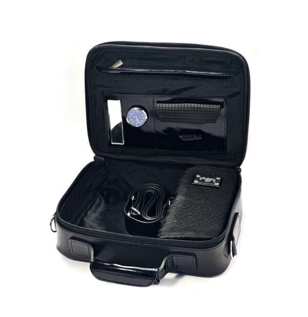 ⁦סט תפילין מהודר לבר מצווה עם תיק יוקרתי מעור אמיתי⁩ – תמונה ⁦4⁩