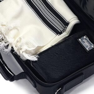 Deluxe Bar Mitzvah Tefillin Set with Genuine Leather Luxury Bag