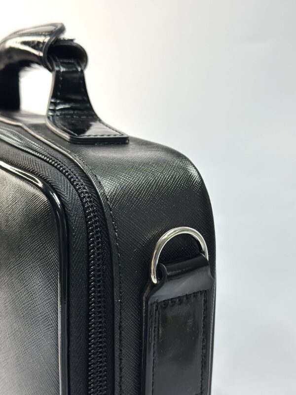 ⁦תיק לטלית ותפילין מעור אמיתי בטקסטורת ספיין⁩ – תמונה ⁦4⁩