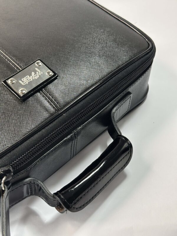 ⁦תיק לטלית ותפילין מעור אמיתי בטקסטורת ספיין⁩ – תמונה ⁦5⁩