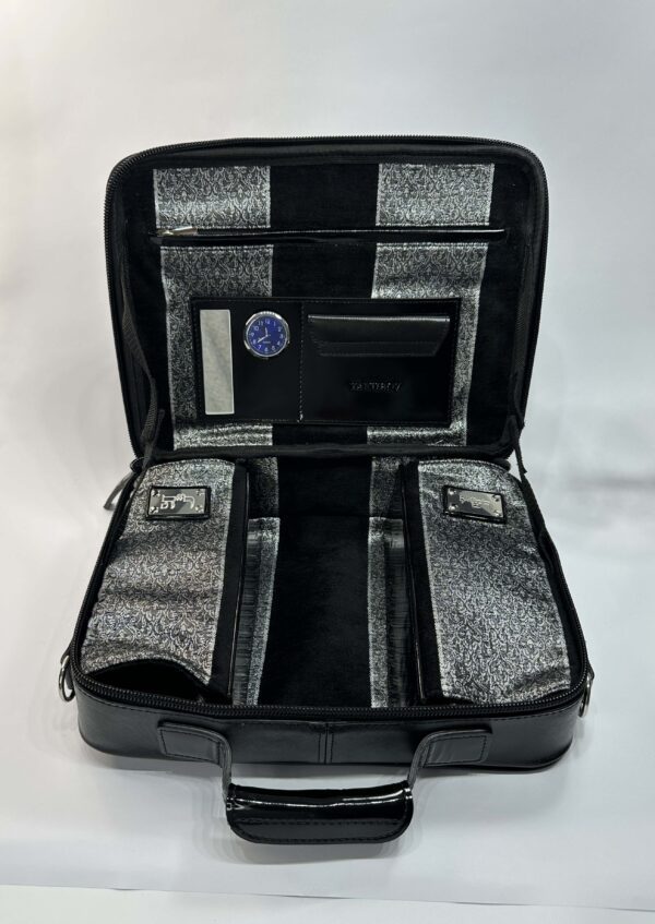 תיק לטלית ותפילין מעור אמיתי בטקסטורת ספיין