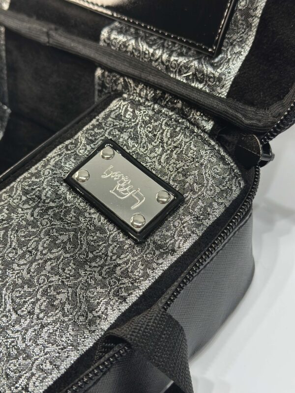 ⁦תיק לטלית ותפילין מעור אמיתי בטקסטורת ספיין⁩ – תמונה ⁦7⁩