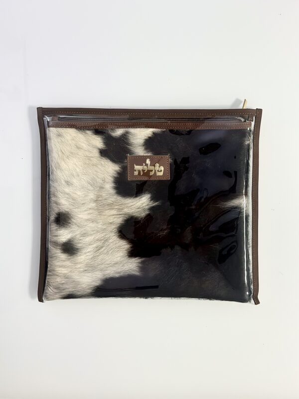 נרתיק לטלית מעור אמיתי עם פרווה