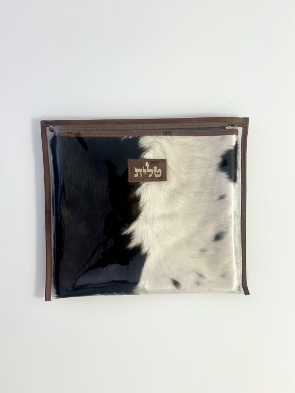 נרתיק לטלית מעור אמיתי עם פרווה