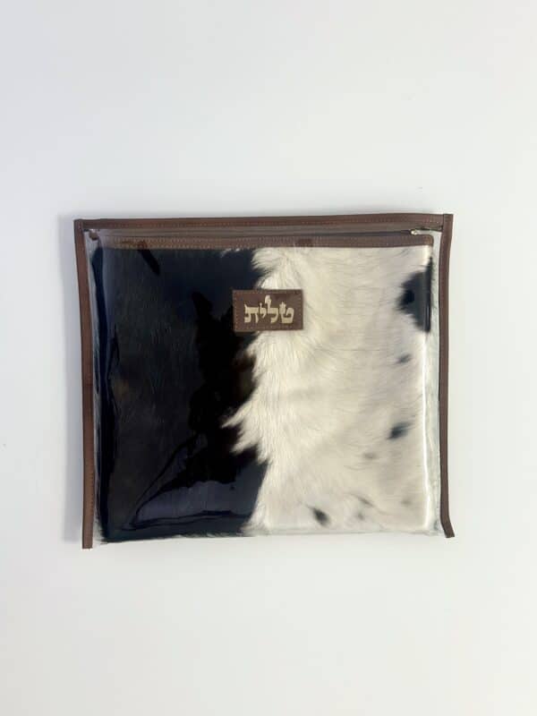 נרתיק לטלית מעור אמיתי עם פרווה