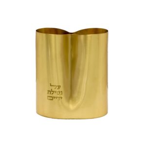 נטלה דו צדדית בצבע נחושת מט
