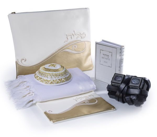 סט תפילין לבר מצווה - דגם "עטרת פז"