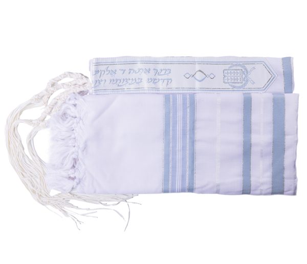 ⁦סט תפילין וטלית - דגם "מים ושמיים"⁩ – תמונה ⁦7⁩