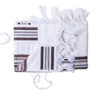 Tallit and Tefillin Set, Earth Style