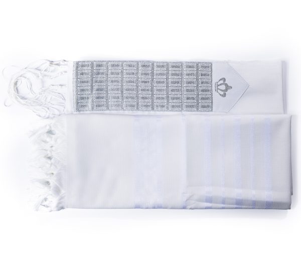 ⁦סט תפילין וטלית - דגם "אלכסון מנצנץ"⁩ – תמונה ⁦8⁩