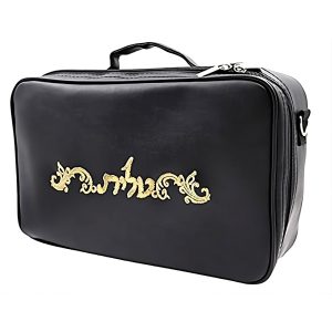 תיק מזוודה לטלית ותפילין קומפקטי דמוי עור