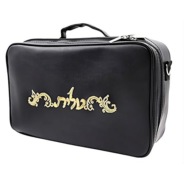 תיק מזוודה לטלית ותפילין קומפקטי דמוי עור