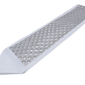 עטרה לטלית עם משטח אבני פלסטיק כסופות 12 שורות