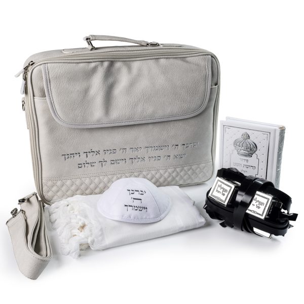 סט תפילין לבר מצווה - דגם "שא ברכה"